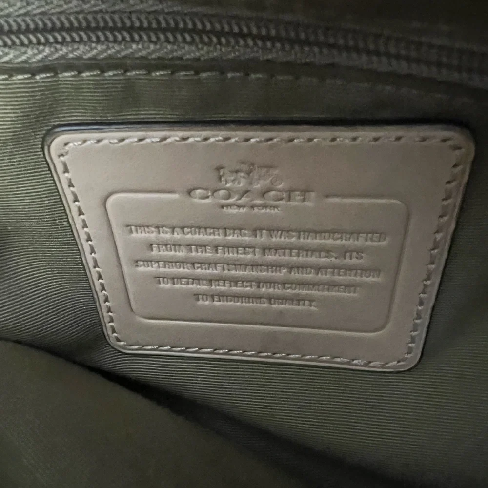 Authentic Coach Signature Peyton Tote Bag - Picture 6 of 10